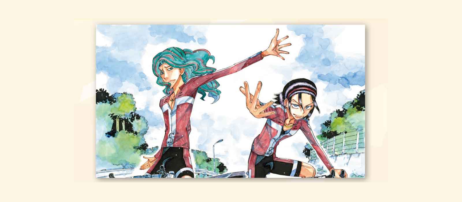 「弱虫ペダル SPARE BIKE」大判ブランケット 巻島&東堂も発売決定!